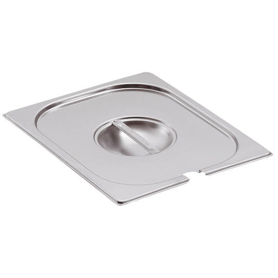 Neumärker Deckel für GN-Behälter 1/2 mit Löffelaussparung