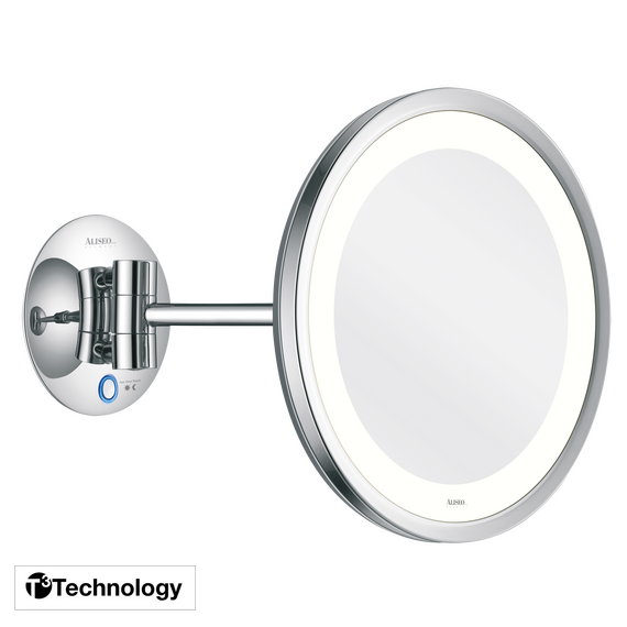 Aliseo LED Saturn T3 Kosmetikspiegel mit Schwenkarm