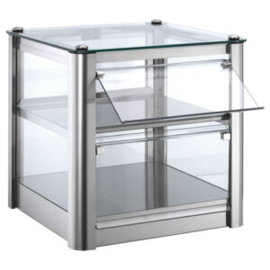 Neumärker Backwaren-Warmhaltevitrine Cube 2 Selbstbedienung