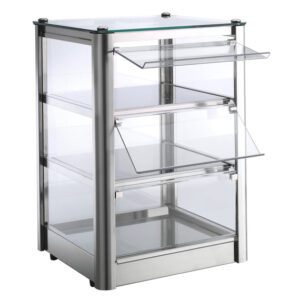 Neumärker Backwaren-Warmhaltevitrine Cube 3 Selbstbedienung