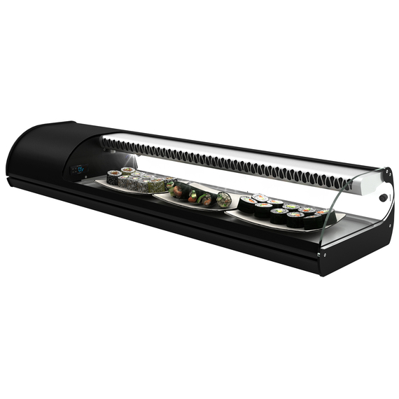 Neumärker Royal Cooling Sushi 6 6x GN 1/3 x 40 mm, Kompressor links