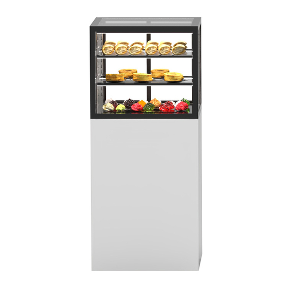 Neumärker Design-Kühlvitrine Intergra IN60/50-140 Mit Sockel