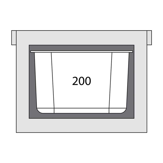 Thermobox Toplader GN 1/1 (200 mm)