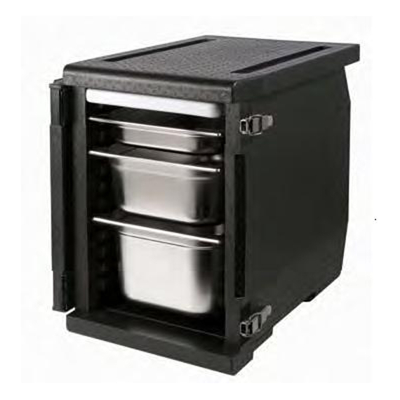 EPP Thermobox Frontlader, Nutzinhalt 93 Liter, schwarz