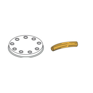 Neumärker Pasta-Scheibe Ø 50 mm Bucatini für Nudelmachine PF15E