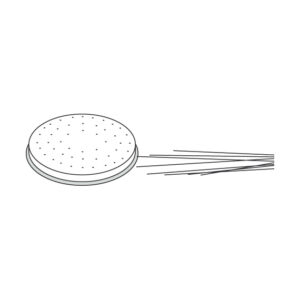 Neumärker Pasta-Scheibe Ø 50 mm Capelli d'Angelo für Nudelmachine PF15E