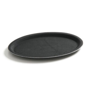 Hendi Serviertablett rutschfest, oval, 210x290mm