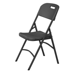 AmerBox Catering-Sessel, Max. Last 175 kg., Schwarz, 540x440x(H)840mm