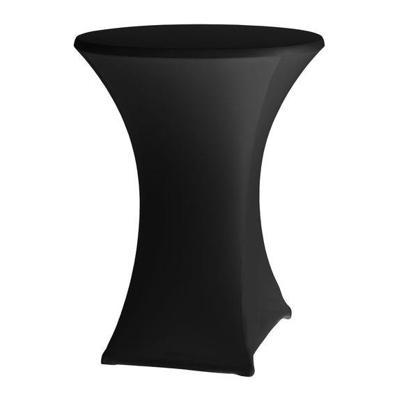 Hendi Stehtischhusse ø80-85 cm, 811047, 810958, Schwarz, ⌀850x(H)1150mm