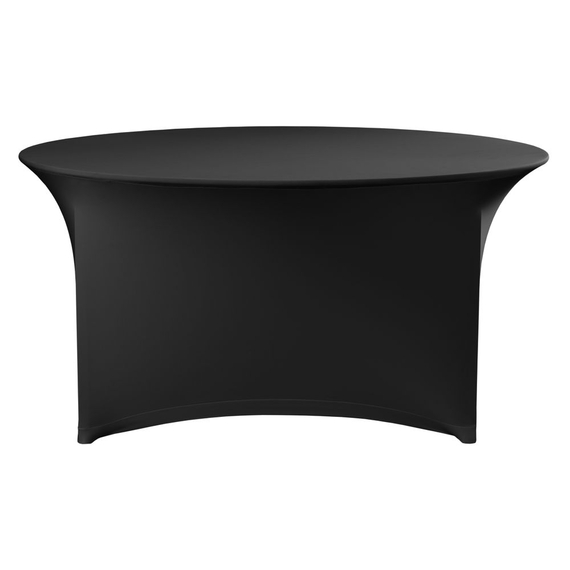 Hendi Tischbezug rund, 817407, Schwarz, ⌀1800x(H)760mm