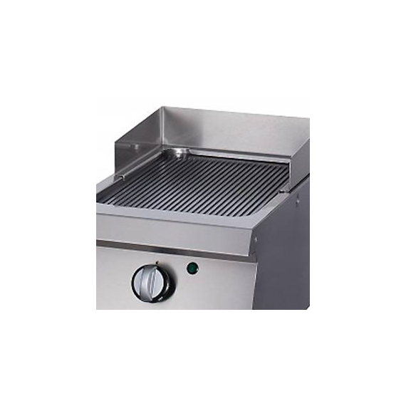 Maxima Gastro Heavy Duty Grillplatte - Gerilltes Chrom - Einzeleinheit - 70 cm Tief - Gas