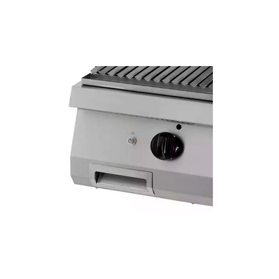 Maxima Gastro Heavy Duty Lavasteingrill - Einzeleinheit - 70 cm Tief - Gas