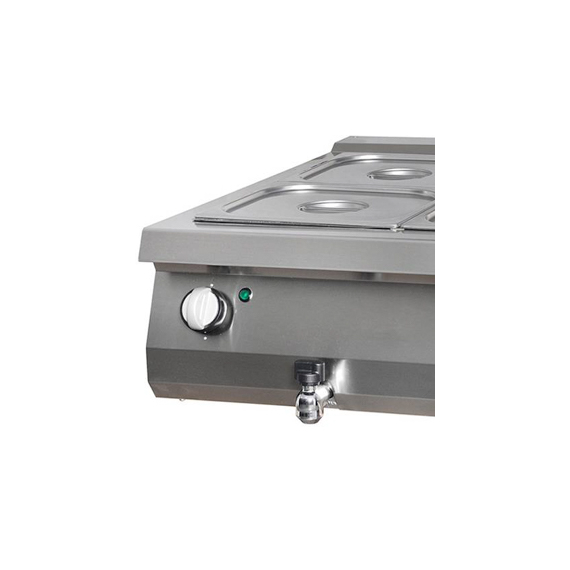 Maxima Gastro Heavy Duty Bain Marie - Doppeleinheit - 70 cm Tief - Elektrisch