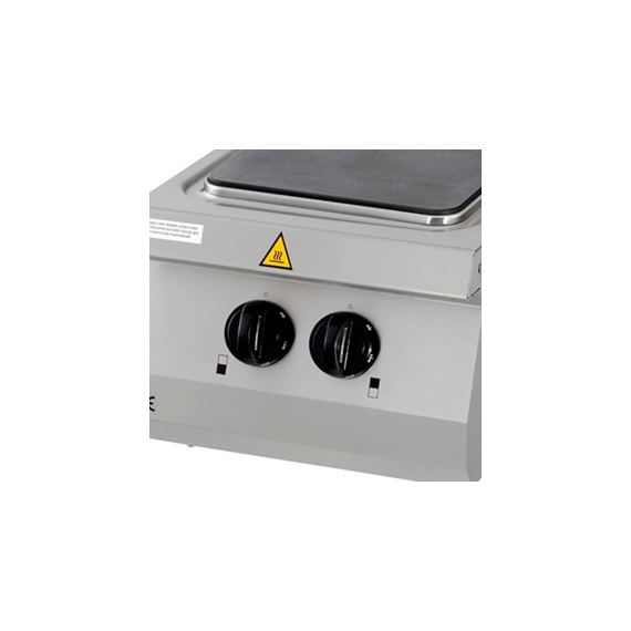 Maxima Gastro Premium Kochfeld - 2 Brenner - Einzeleinheit - 90 cm Tief - Elektrisch