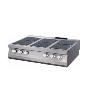 Maxima Gastro Premium Kochfeld - 6 Brenner - Dreifache Einheit - 90 cm Tief - Elektrisch