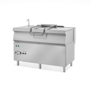 Maxima Gastro Premium Kippbratpfanne - 205 l - 90 cm Tief - Gas