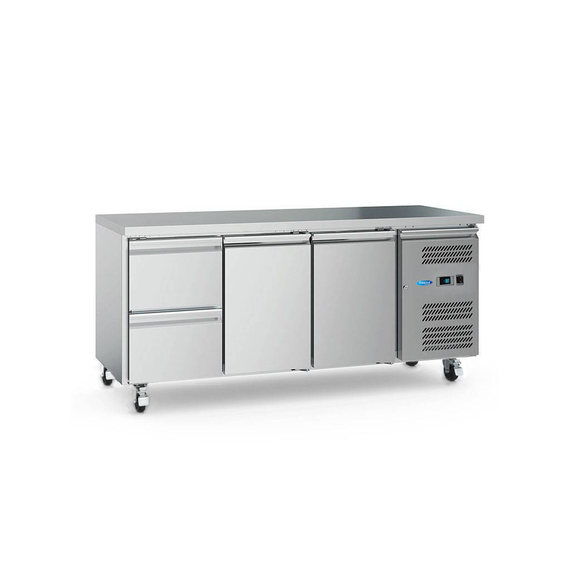 Maxima Gastro Kühltisch - 180 cm - 3 Türen