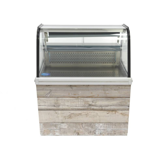 Maxima Gastro Kühlvitrine - 175 l - 92 cm - mit Ständer