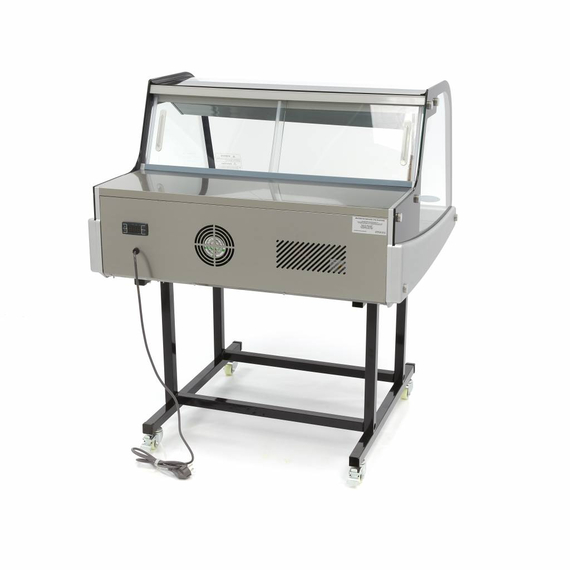 Maxima Gastro Kühlvitrine - 175 l - 92 cm - mit Ständer
