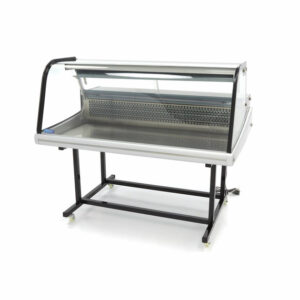 Maxima Gastro Kühlvitrine - 255 l - 125 cm - mit Ständer