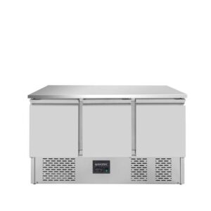 Vaiotec Kühltisch Mini / 3-fach - mit 3 Türen, 1365 x 700 mm