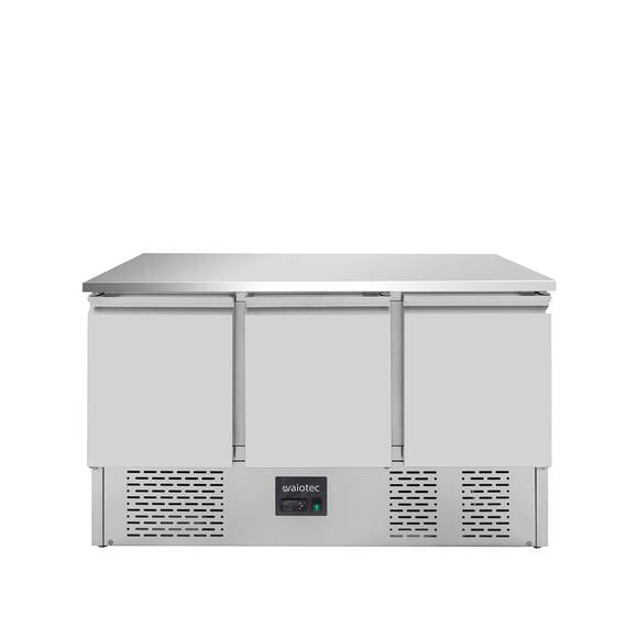 Vaiotec Kühltisch Mini / 3-fach - mit 3 Türen, 1365 x 700 mm