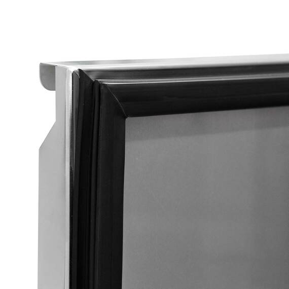 Vaiotec Saladette / 2-fach mit Klappdeckel, 900 x 700 mm