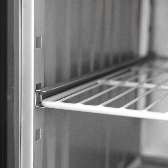 Vaiotec Saladette / 3-fach mit Klappdeckel, 1365 x 700 mm