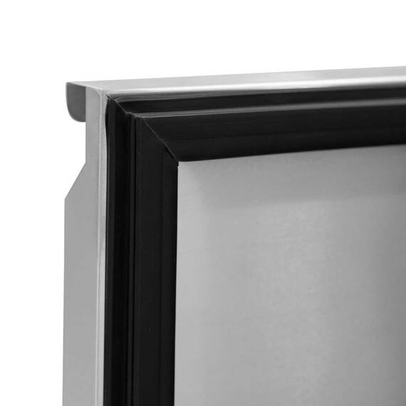 Vaiotec Pizzakühltisch / 2-türig "grau", 1510 x 800 mm