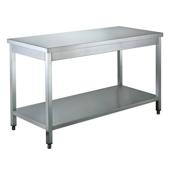 Vaiotec Arbeitstisch / mit Grundboden, 2000 x 700 mm