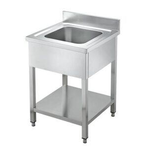 Vaiotec Spültisch / 1 Becken, 600 x 600 mm