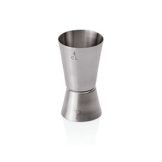 Essentials Jigger, Ø 4 cm, Höhe 9,5 cm, 2/4 cl, Chromnickelstahl