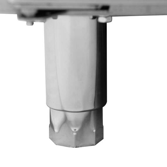 Vaiotec Pizzakühltisch / 3-türig "schwarz", 2020 x 800 mm