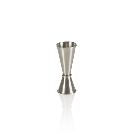 Was Germany Jigger, Ø 4,5 cm, Höhe 11,5 cm, 2,5/5 cl, Chromnickelstahl