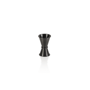Was Germany Jigger, Ø 4,5 cm, Höhe 7 cm, 1,5/3 cl, schwarz, Chromnickelstahl, PVD Beschichtung