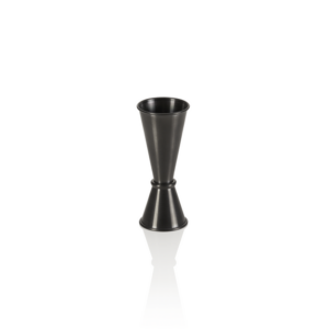 Was Germany Jigger, Ø 4,5 cm, Höhe 11,5 cm, 2,5/5 cl, schwarz, Chromnickelstahl, PVD Beschichtung