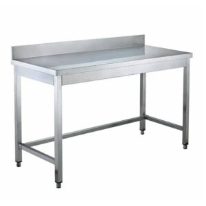 Vaiotec Arbeitstisch / unterfahrbar mit Aufkantung, 1400 x 700 mm