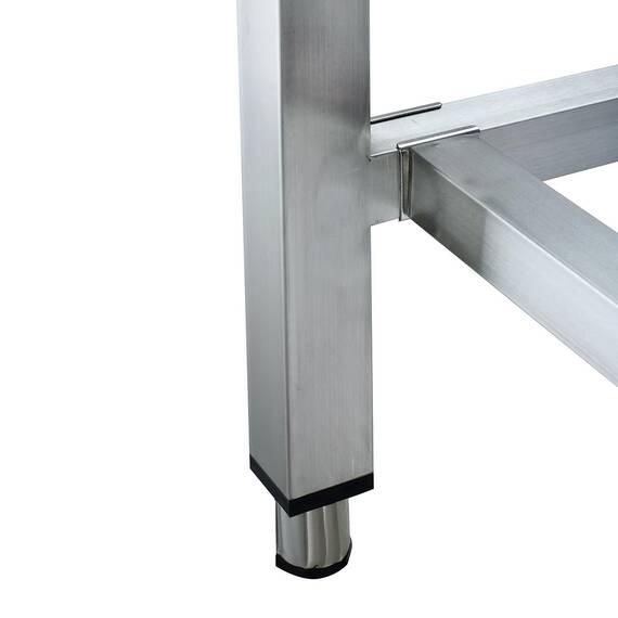 Vaiotec Arbeitstisch / unterfahrbar mit Aufkantung, 1500 x 700 mm