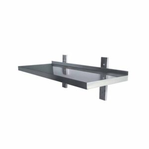Vaiotec Wandbord inkl. Konsolen zur Wandbefestigung / 1 Etage, 1400 x 300 mm