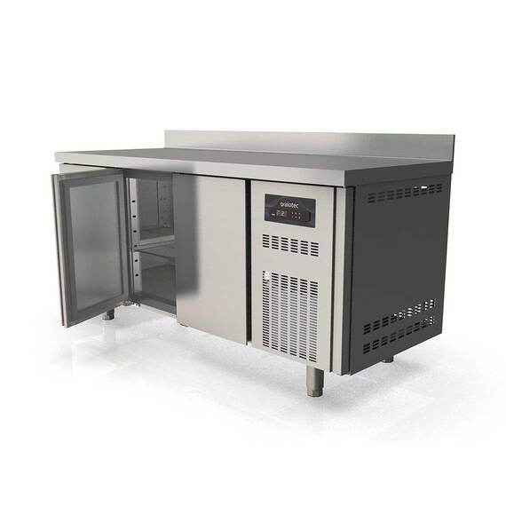 Vaiotec Topline Kühltisch / 3-fach GN1/1 mit 3 Türen & Aufkantung, 1795 x 700 mm
