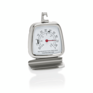Was Germany Kühlraumthermometer, 6 x 8,5 cm, Edelstahl