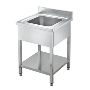 Vaiotec Topline Spültisch / 1 Becken, 800 x 600 mm