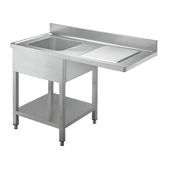 Vaiotec Topline Spülcenter / 1 Becken links, 1200 x 700 mm