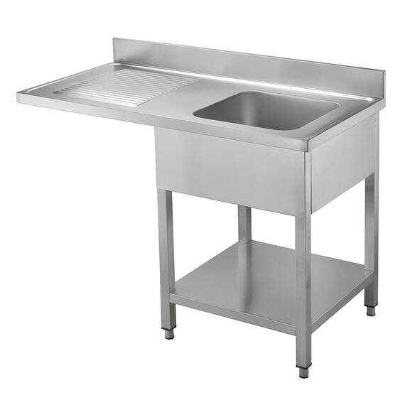 Vaiotec Topline Spülcenter / 1 Becken rechts, 1200 x 700 mm