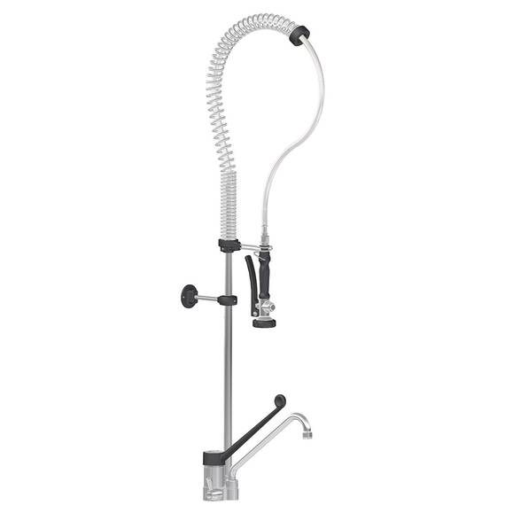 Vaiotec Topline Geschirrwaschbrause mit Einhebelmischer - Einloch, 55 x 350 mm