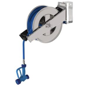 Vaiotec Topline Schlauchaufroller mit Brause - 20 Meter, 180 x 700 mm
