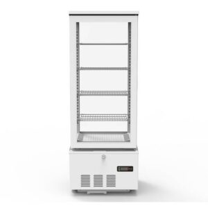Vaiotec Topline Kühlvitrine 4-fach / 92 Liter "weiß", 434 x 398 mm