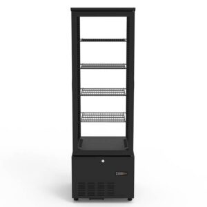 Vaiotec Topline Kühlvitrine 4-fach / 237 Liter "schwarz", 515 x 553 mm