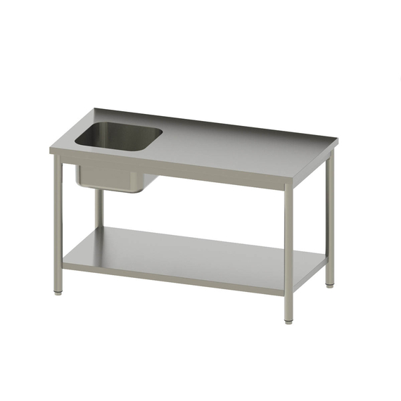 Vaiotec Topline Cheftisch / Becken links, 1500 x 700 mm