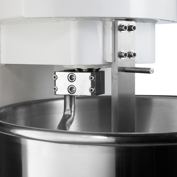 Maxima Gastro Teigmischer - 200 l - 120 kg Teig - 2 Geschwindigkeiten - 400 V